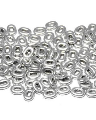 One Bead, 1.5x5 mm, Aluminium Silver - 01700