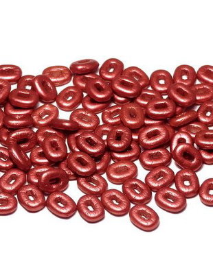 One Bead, 1.5x5 mm, Lava Red - 01890