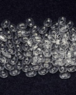 One Bead, 1.5x5 mm, Crystal - 00030