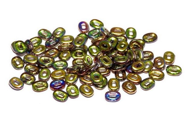 One Bead, 1.5x5 mm, Crystal Magic Green - 00030-95400