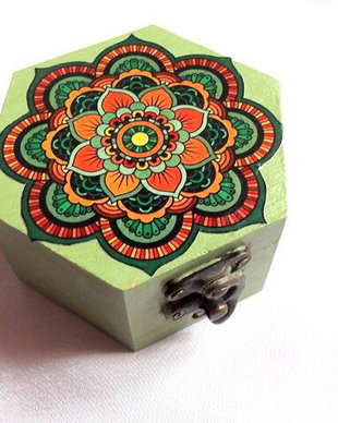 Cutie lemn decorata 35809