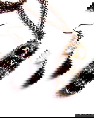 set cristale bufnita 35746