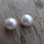 Perle de cultura, cabochon semigaurit 13 mm (2 buc)
