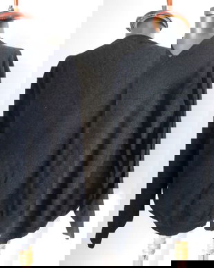 PULOVER CASMIR GROS NEGRU