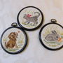 Set 3 goblenuri miniaturi