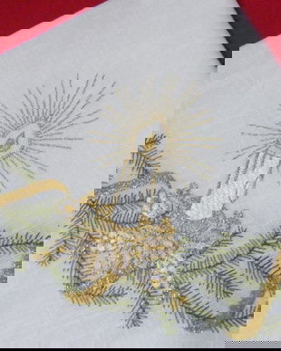 Napron elegant-Craciun