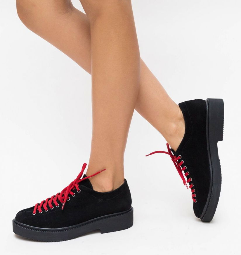 Pantofi Casual Lukos Negri 4