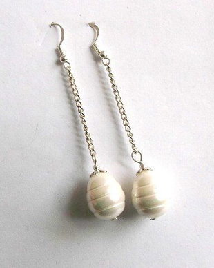 cercei cu perle naturale  35645