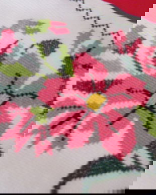 2 huse perne cu broderie