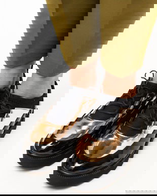 Pantofi Casual Lukosi Aurii