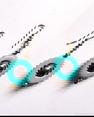 cercei turcoaz 35211