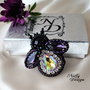 Brosa gandacel broderie cristale