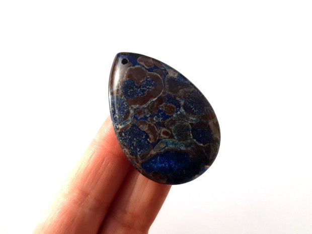 Pandant lapis lazuli&crisocola