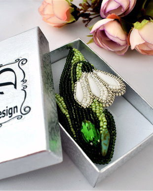 "Snowdrop" - Brosa-martisor