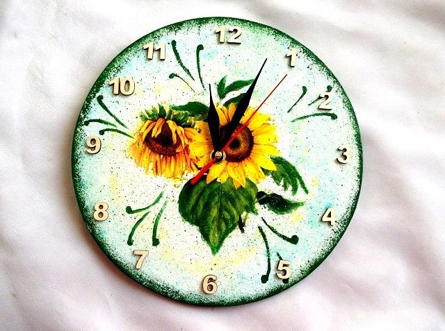 ceas de perete floarea soarelui 35182