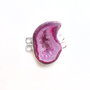 Link free form cu agat druzy