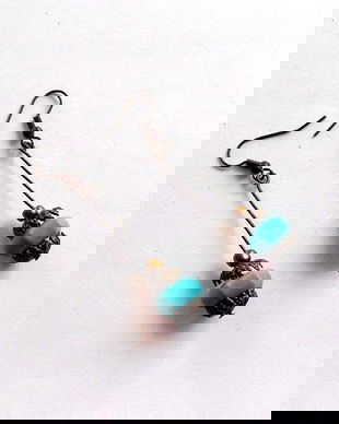 cercei turcoaz 35177