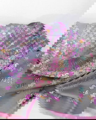 ESARFA  NOUA   MATASE NATURALA  PLINA