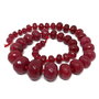 Sirag jad fatetat rondele, visiniu (8x5mm-20x15mm), 47cm  GSLAK 693