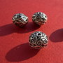 Margica mare turtita din argint .925 aprox 10x12 mm