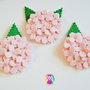 Martisor Brosa Flori Fetru Roz