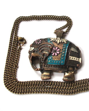 Colier cu elefant indian