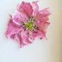 Brosa impaslita - Floricica roz