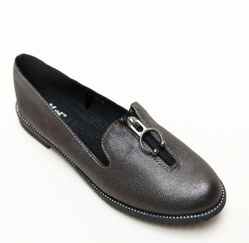 Pantofi Casual Formal Gri