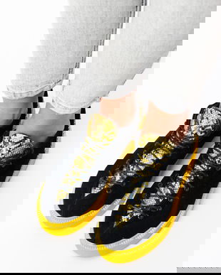 Pantofi Casual Lukano Galbeni