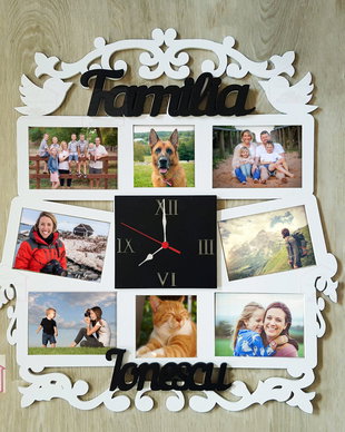 Tablou foto de perete,personalizat cu Numele De Familie