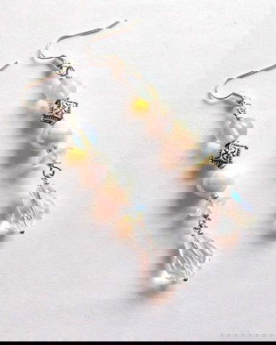 cercei perle mallorca , piatra lunii 35030