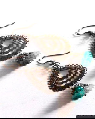 cercei turcoaz 34999