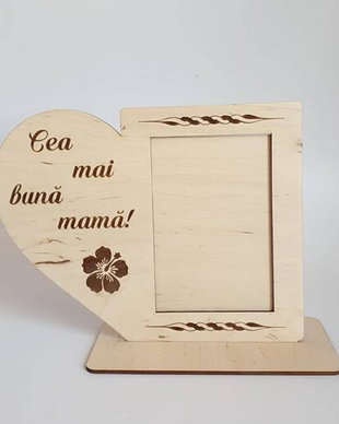 Rama foto cu mesaj