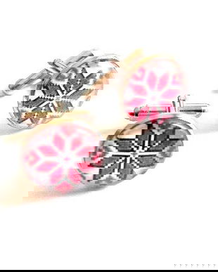 butoni camasa cu motiv traditional 34925