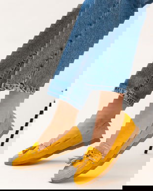 Mocasini Anum Galbeni