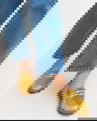 Mocasini Vivian Galbeni