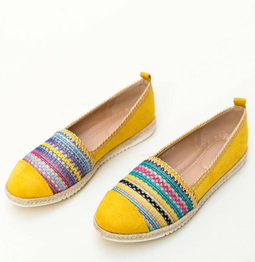 Espadrile Barlow Galbene