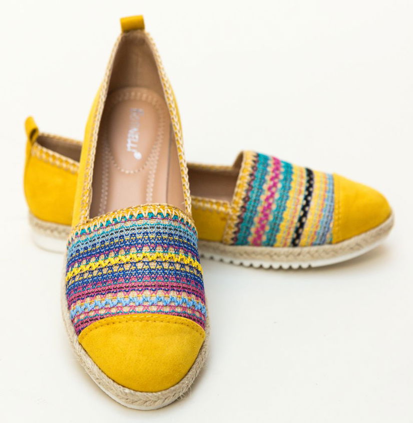 Espadrile Barlow Galbene