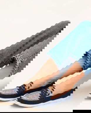 Mocasini Conrad Bleumarin