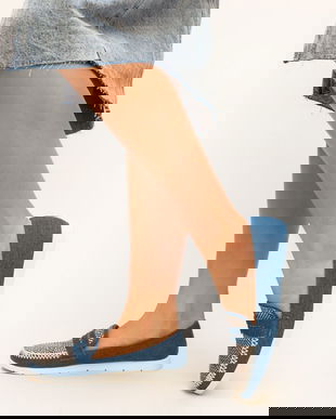 Mocasini Conrad Albastri