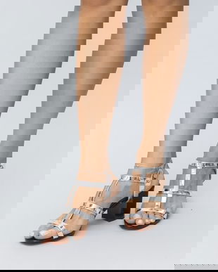 Sandale Danke Argintii