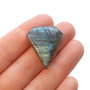 Cabochon labradorit  - diamond - L226