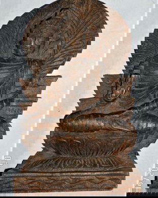 STATUETA  DIN LEMN DE TEC OFERTA!