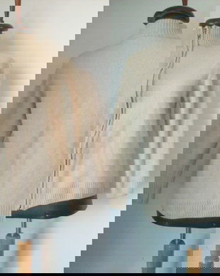 CARDIGAN CARAMEL LANA ANGORA CASMIR