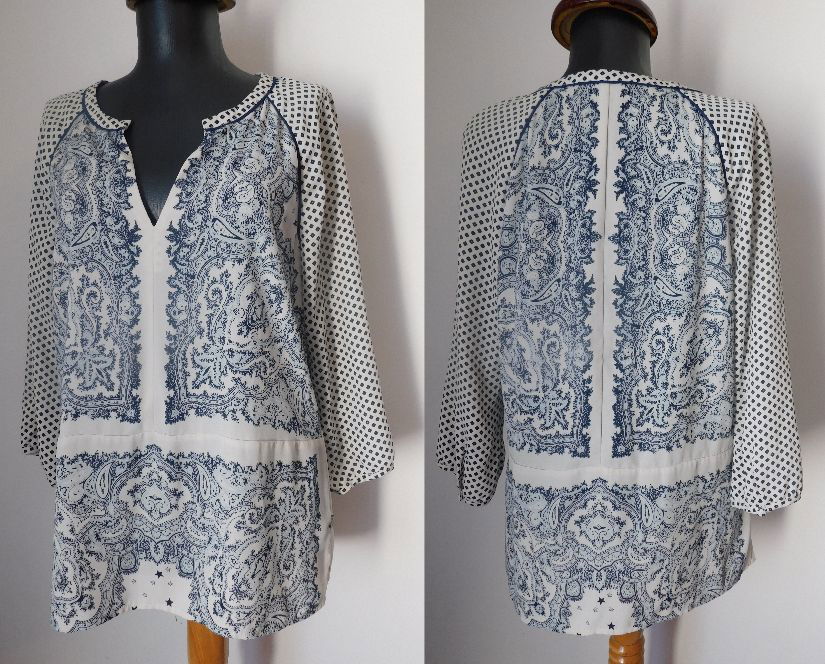 MAISON SCOTCH BLUZA TRIPLUVOAL ARABESCURI