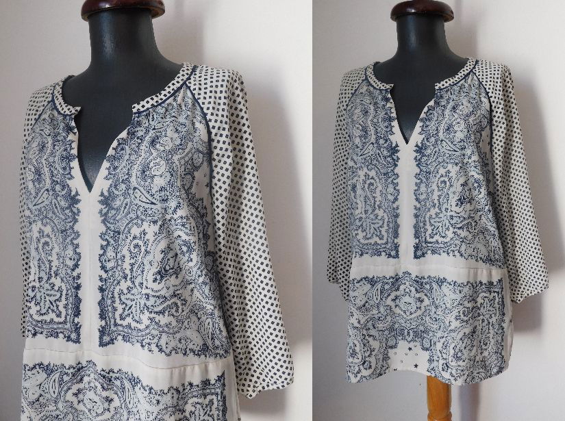 MAISON SCOTCH BLUZA TRIPLUVOAL ARABESCURI
