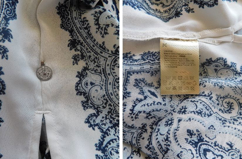 MAISON SCOTCH BLUZA TRIPLUVOAL ARABESCURI