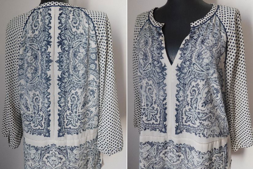MAISON SCOTCH BLUZA TRIPLUVOAL ARABESCURI