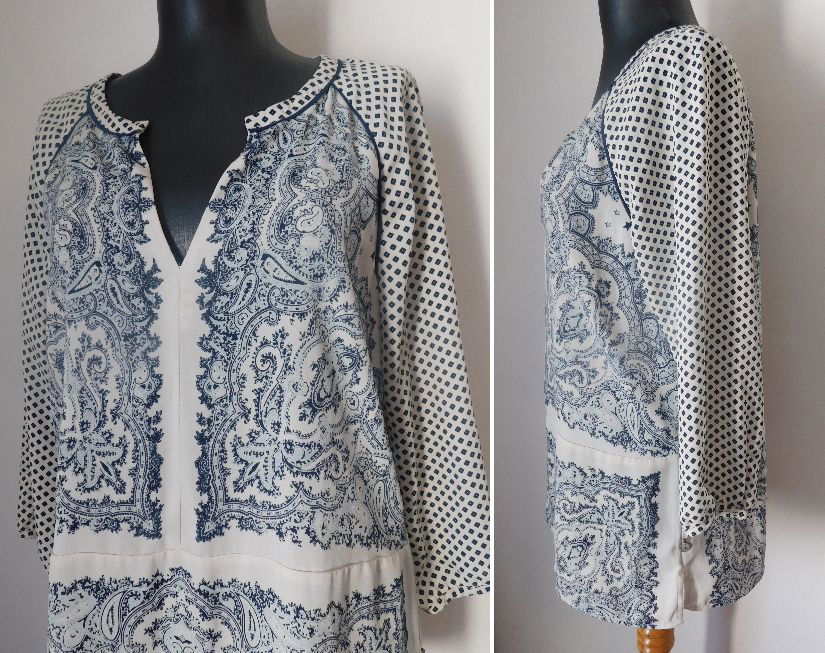 MAISON SCOTCH BLUZA TRIPLUVOAL ARABESCURI