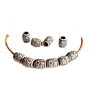 Margele butoias boho stil antichizat 8x7mm  ETNO 094